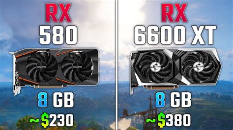 rx 580 vs rx 6600
